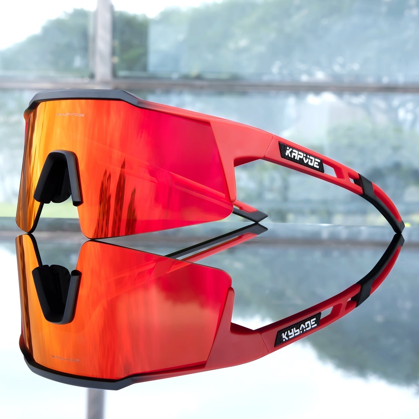 Mænds solbriller - stilfuldt design - polariseret udsigt - til udendørs aktiviteter