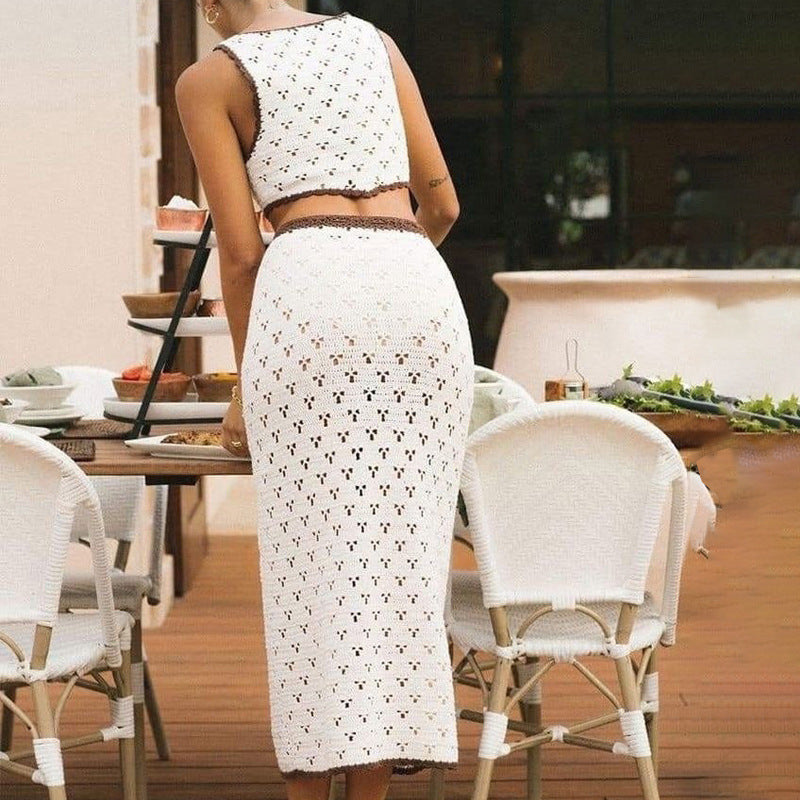 Strikket Sæt | Tøj Til Kvinder Sommer | Anna-2