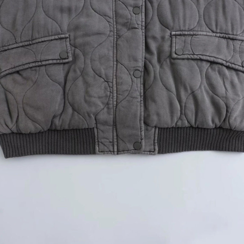 Casual jakke til kvinder – Let bomberjakke – Lynlås – Afslappet stil