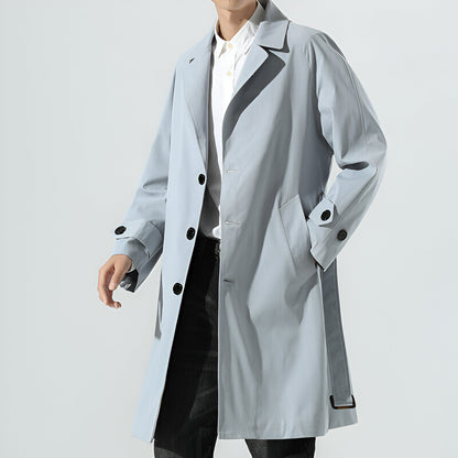 Trenchcoat til kvinder – Vandtæt materiale – Elegant design – Let og behagelig