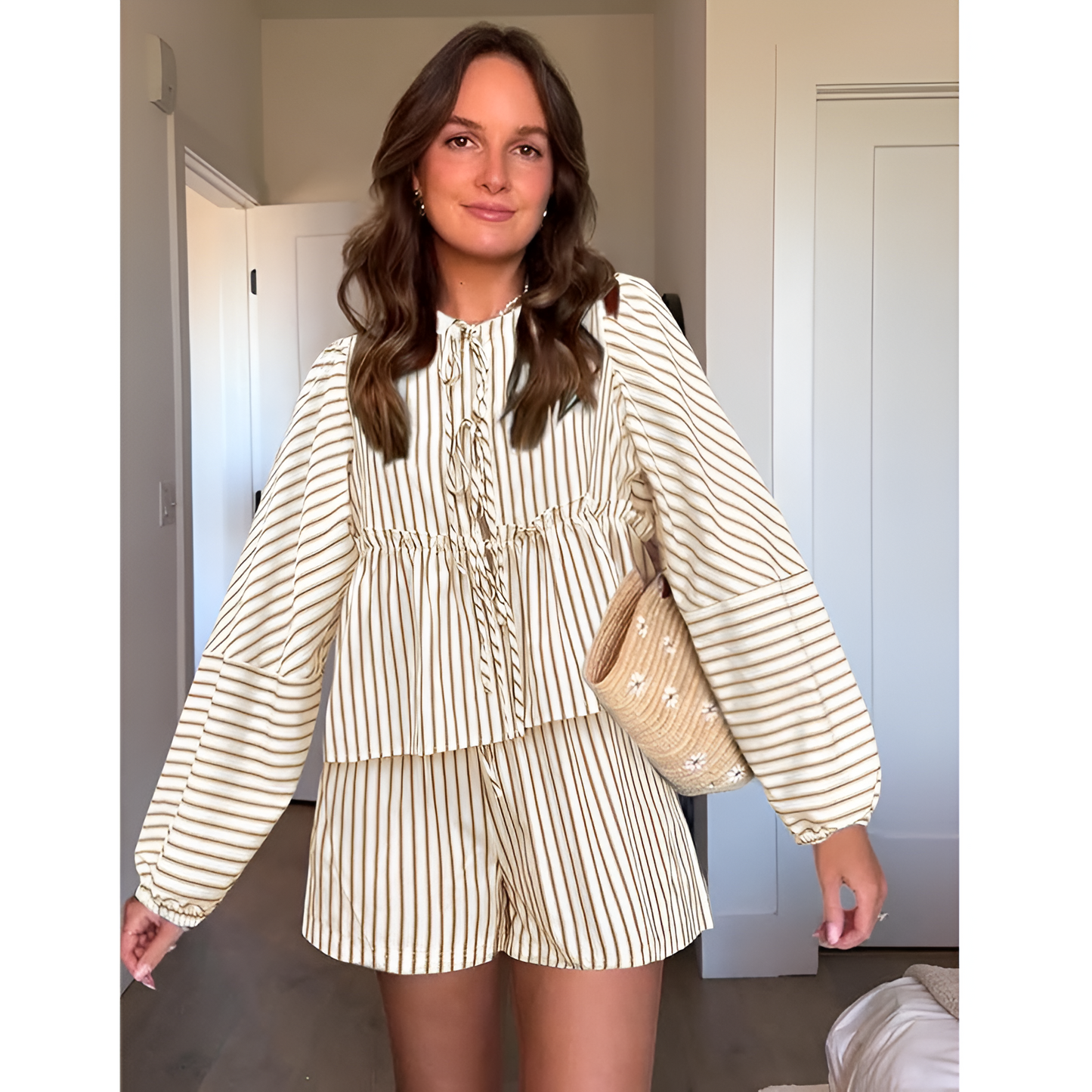 Todelt sommersæt til kvinder - Luftigt stof - Behagelig pasform - Moderne look