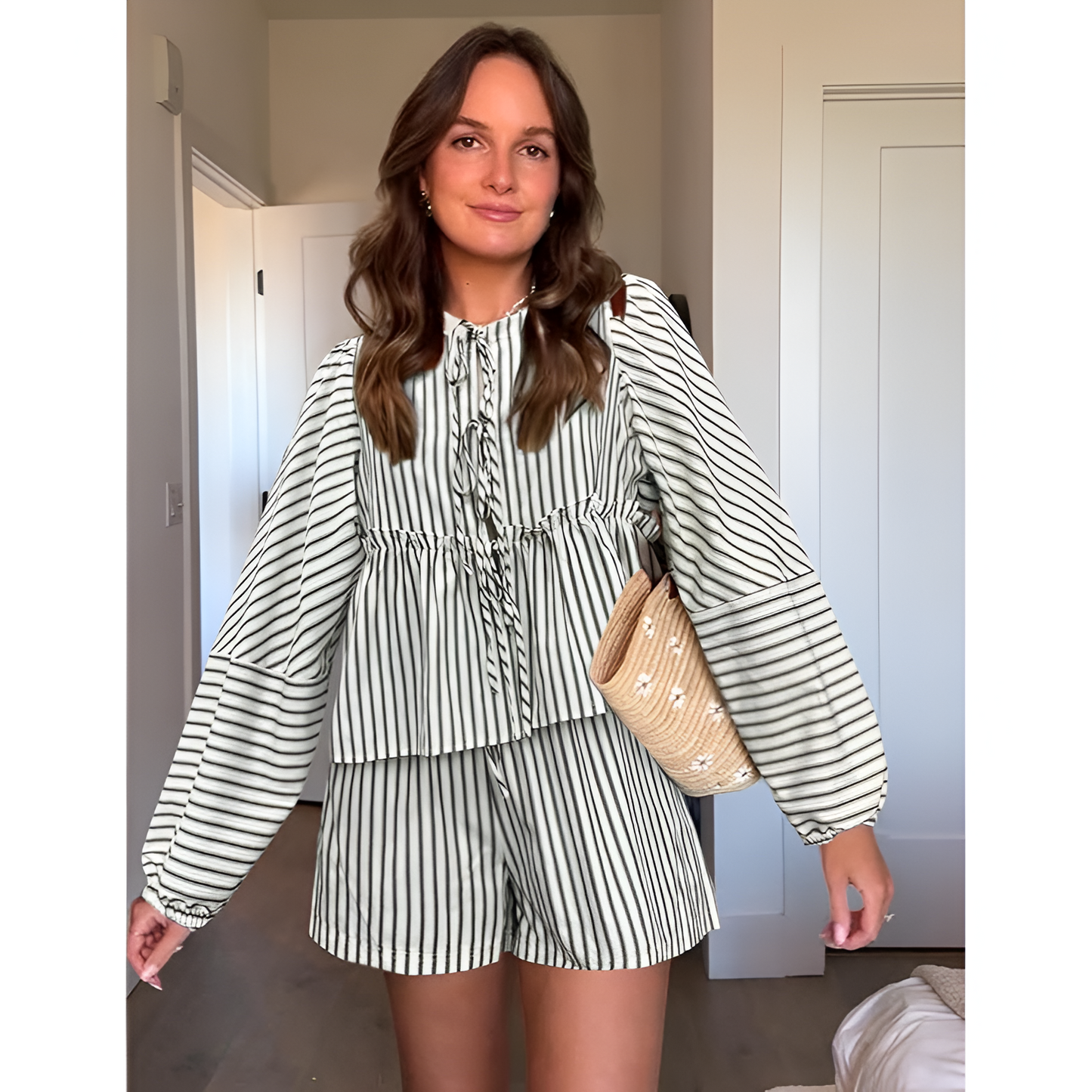 Todelt sommersæt til kvinder - Luftigt stof - Behagelig pasform - Moderne look