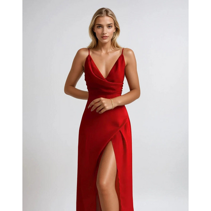 Festkjole til kvinder – Elegant stil – Flatterende pasform – Åndbart stof