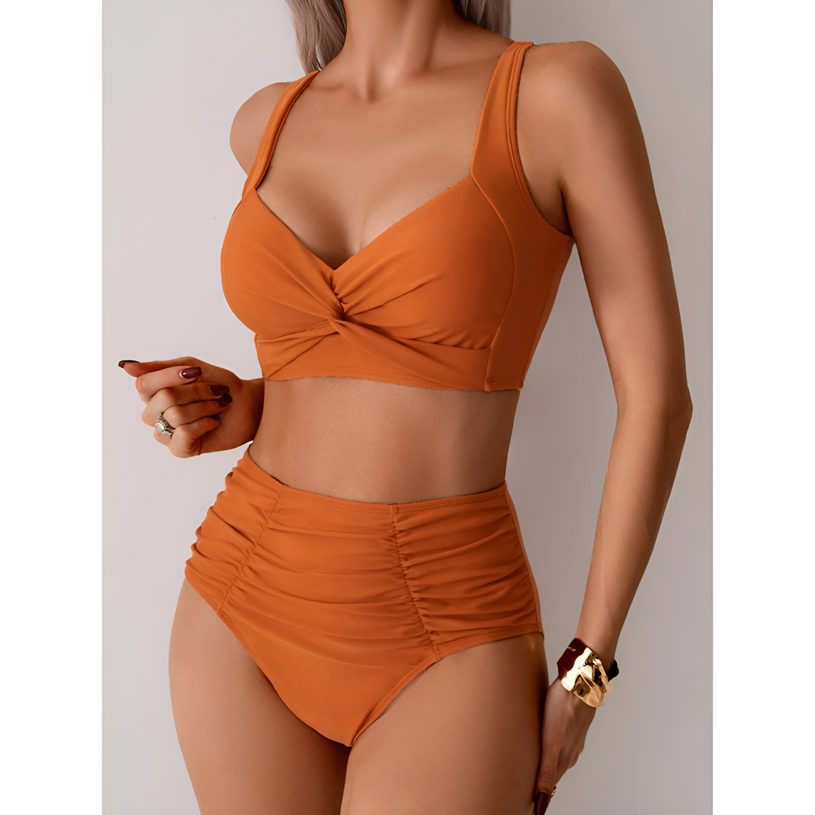 Kvinders bikini - stroppeløs - designdesign - moderne look