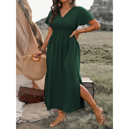 Sommerkjole til kvinder – Let stof – Flatterende pasform – Alsidig stil