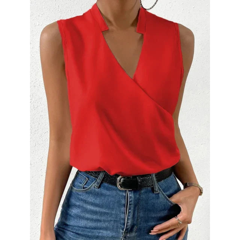 Bluse til kvinder – Let vægt – Alsidig stil – Bæredygtigt materiale