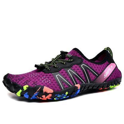 Unisex Barefoot sko - Andbart stof - Justerbar pasform - Letvægtsdesign