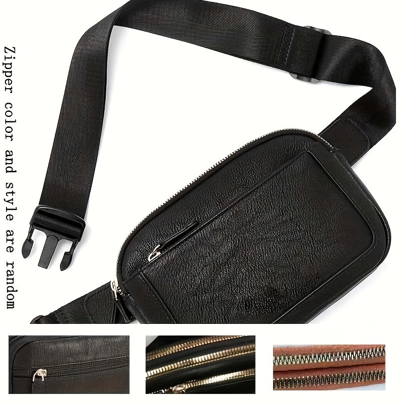 Dame skuldertaske – Vandtæt PU – Letvægtsdesign – Lynlåslukning