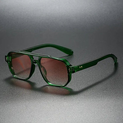 Solbriller til kvinder – polariserede glas – dobbelt bro – let stel