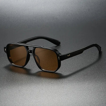 Solbriller til kvinder – polariserede glas – dobbelt bro – let stel