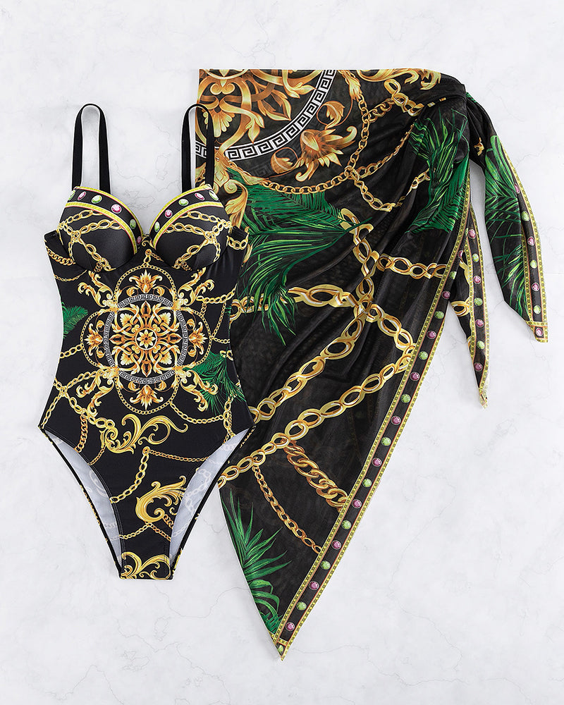 Dames eendelige set – Versterkt de buste – Unieke accenten – Comfortabele pasvorm