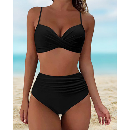 Kvinders svømmetøjssæt - smigrende pasform - Høj talje - Komfortabel stil