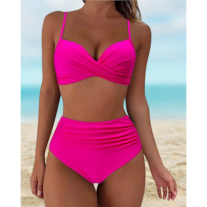 Kvinders svømmetøjssæt - smigrende pasform - Høj talje - Komfortabel stil
