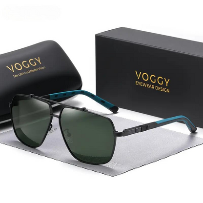 Herre solbriller – Kite-stil – Polariserede glas – UV400-beskyttelse