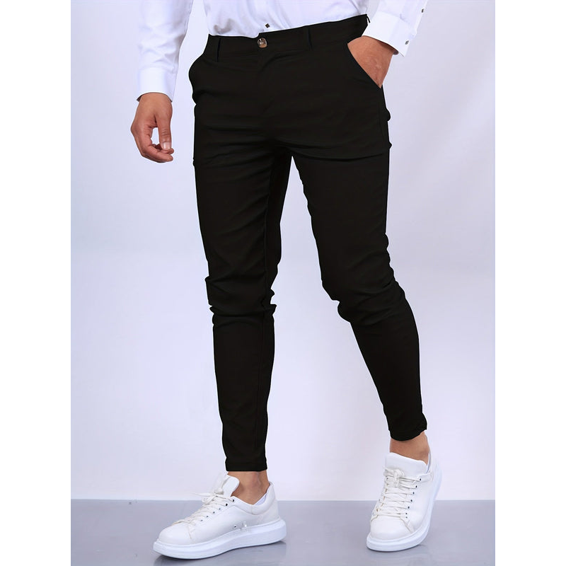 Herenbroek – Slim fit – Moderne stil – Behageligt stof