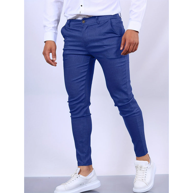 Herenbroek – Slim fit – Moderne stil – Behageligt stof