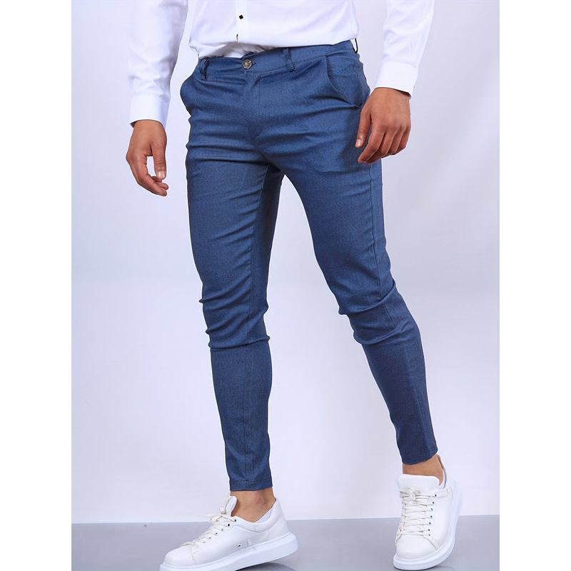 Herenbroek – Slim fit – Moderne stil – Behageligt stof
