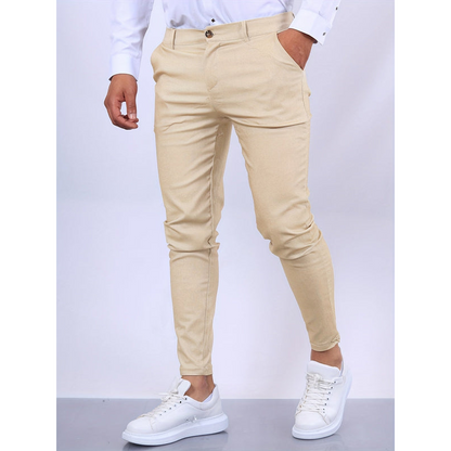 Herenbroek – Slim fit – Moderne stil – Behageligt stof