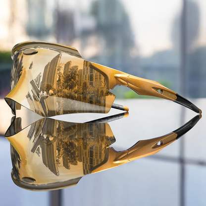 Herresolbriller – 100 % UV-beskyttelse – Sport Fit – Klar synlighed