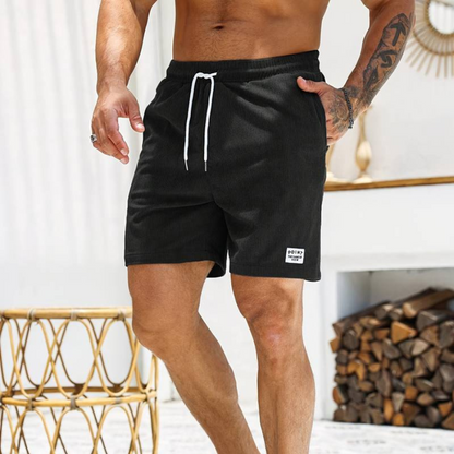 Herre sommerbukser – Vintage look – Åndbart materiale – Afslappet pasform