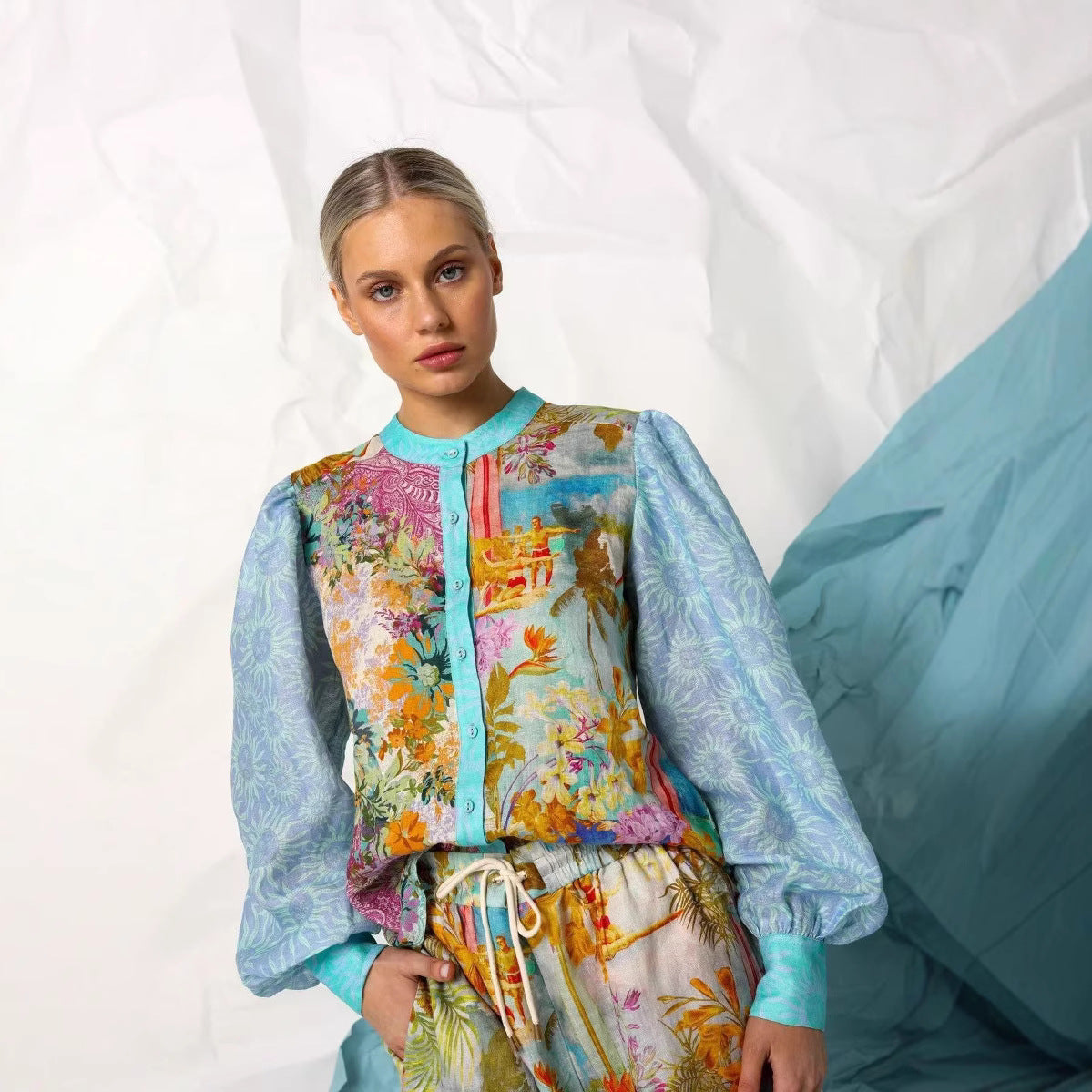 Linnen Sæt | Tøj Til Kvinder Forår/Sommer | Anna-4