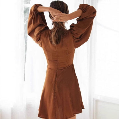 Mini-jurk | A-linje Forår/Sommer Til Kvinder | Anna-3