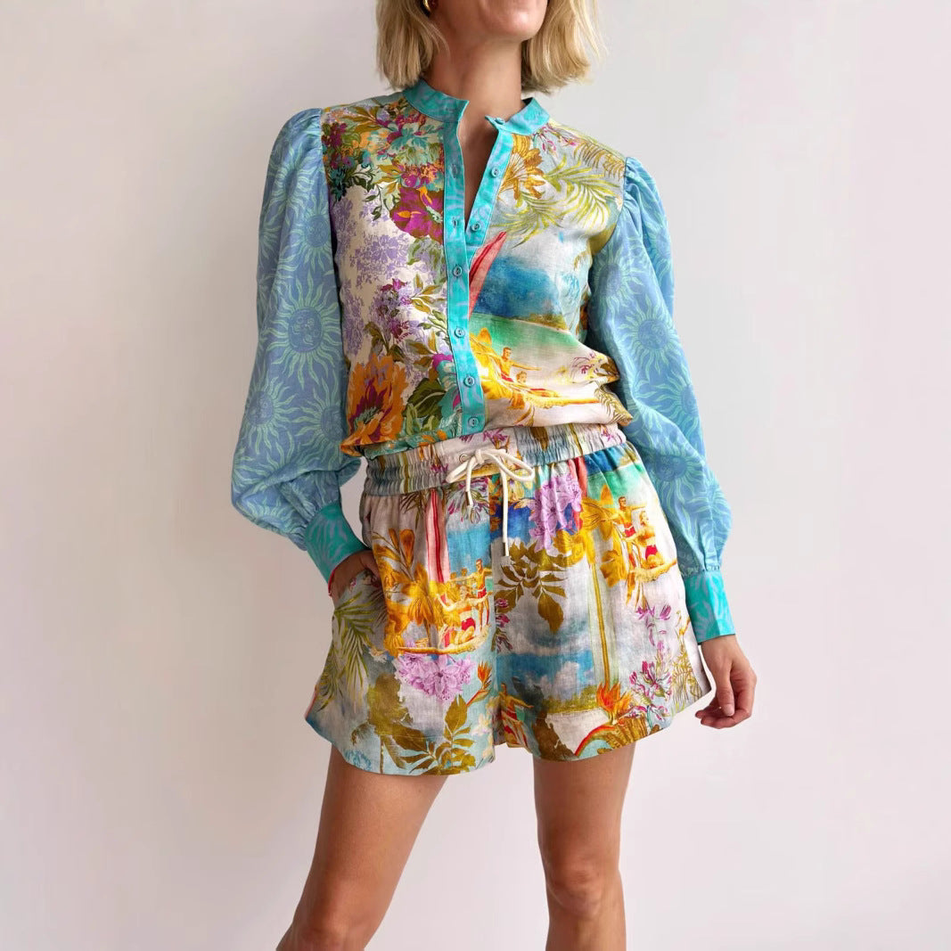 Variant image for Linnen Sæt | Tøj Til Kvinder Forår/Sommer | Anna-1