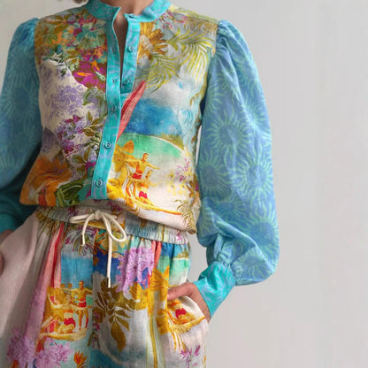 Linnen Sæt | Tøj Til Kvinder Forår/Sommer | Anna-3