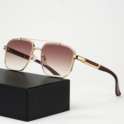 Damesolbriller – Stor stel – Letvægtslegering – Trendy look