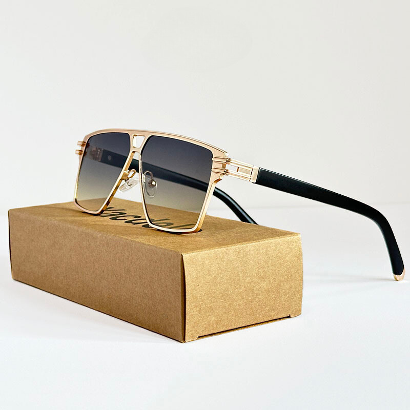 Solglas til kvinder – UV-beskyttelse – Trendy firkantet form – Letvægts