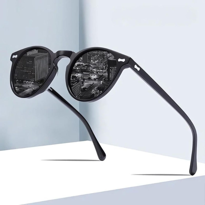 Solbriller til kvinder – Stilfuld rund form – UV-beskyttelse – Holdbar pasform