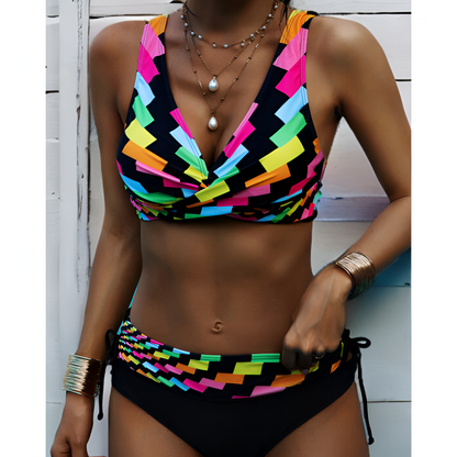 Bikiniset til kvinder – Stilfuldt design – Levende farver – Behagelig pasform