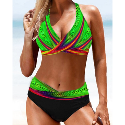 Bikiniset til kvinder – Stilfuldt design – Levende farver – Behagelig pasform