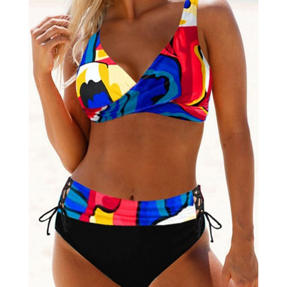 Bikiniset til kvinder – Stilfuldt design – Levende farver – Behagelig pasform