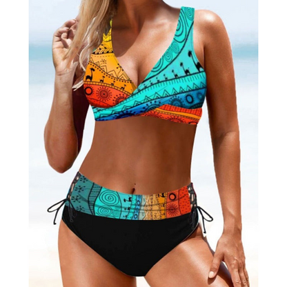 Bikiniset til kvinder – Stilfuldt design – Levende farver – Behagelig pasform