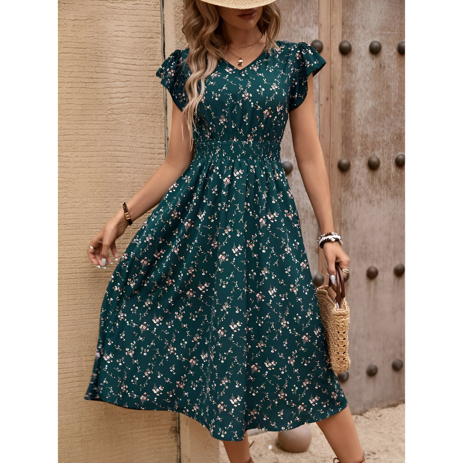 A-line kjole til kvinder – Elegant stil – Behageligt materiale – Alsidig look