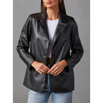 Blazer til kvinder – Struktureret design – Let og behagelig – Moderne look