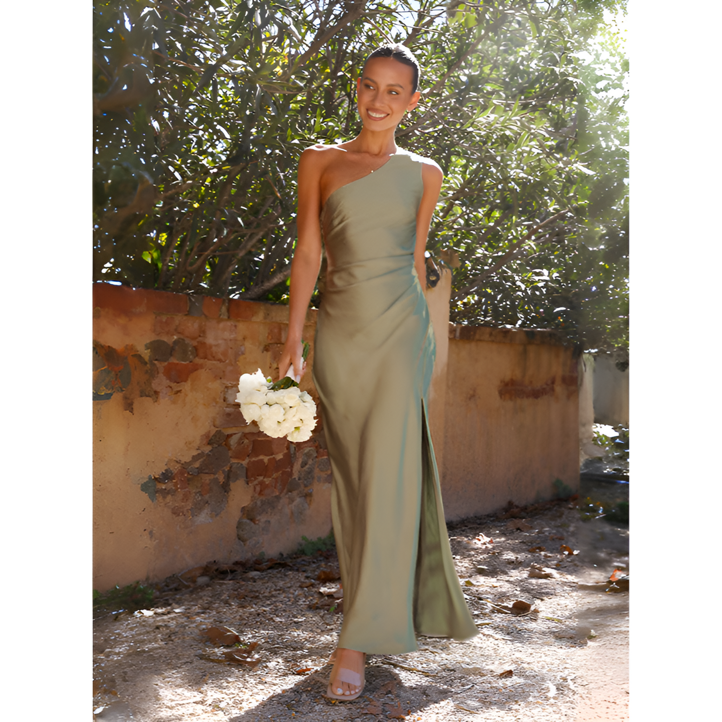 Maxikjole til kvinder – Elegant look – Strækbart stof – Blødt materiale