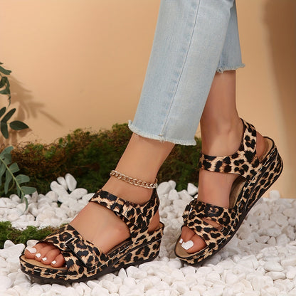 Kvinders sandaler - ortopædisk støtte - ergonomisk fodseng - justerbare stropper