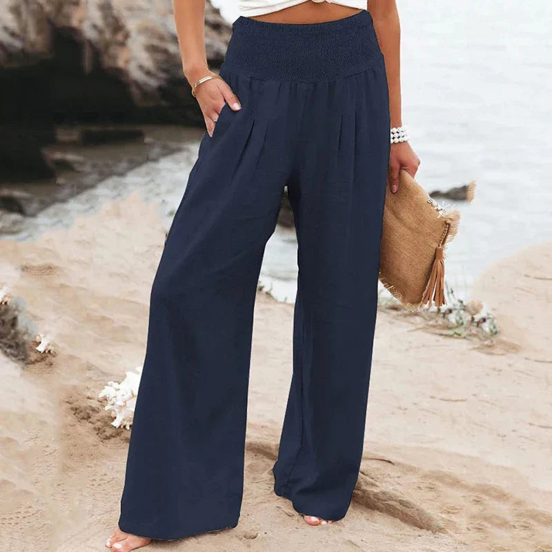 Bred Bukser til Dame - Komfortabel Stil-1