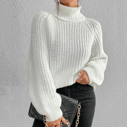 Chunky Turtleneck | Komfortabel strikket sweater til kvinder