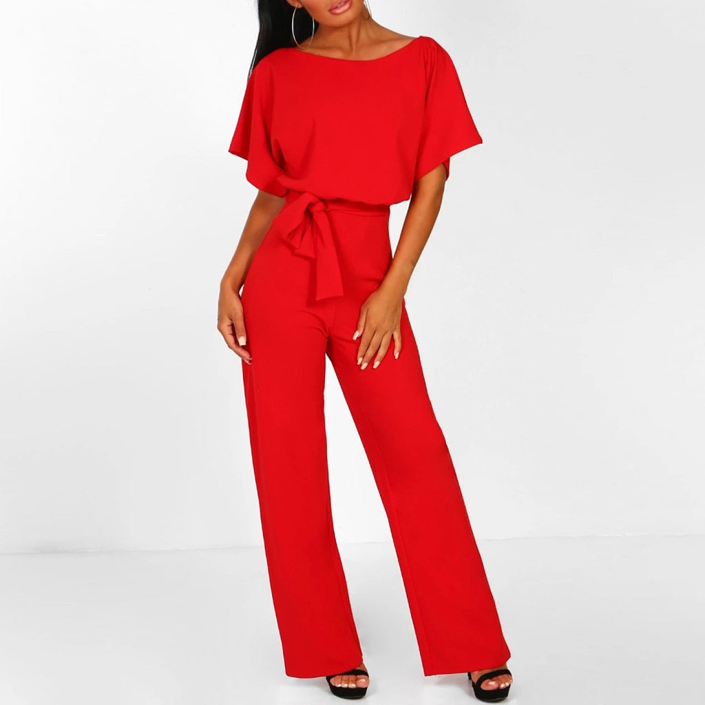 Jumpsuit til kvinder – Elegant design – Åndbart stof – Flatterende pasform