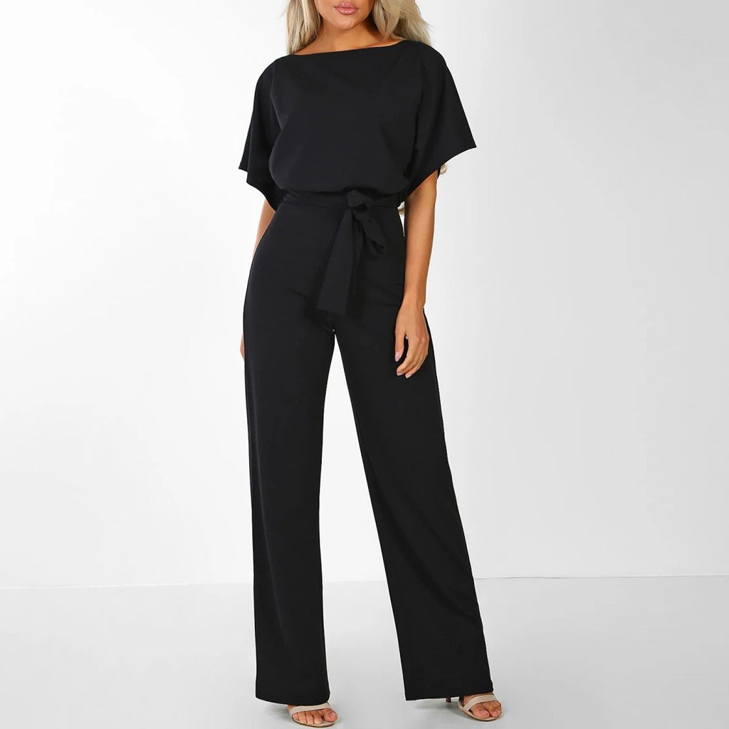 Jumpsuit til kvinder – Elegant design – Åndbart stof – Flatterende pasform