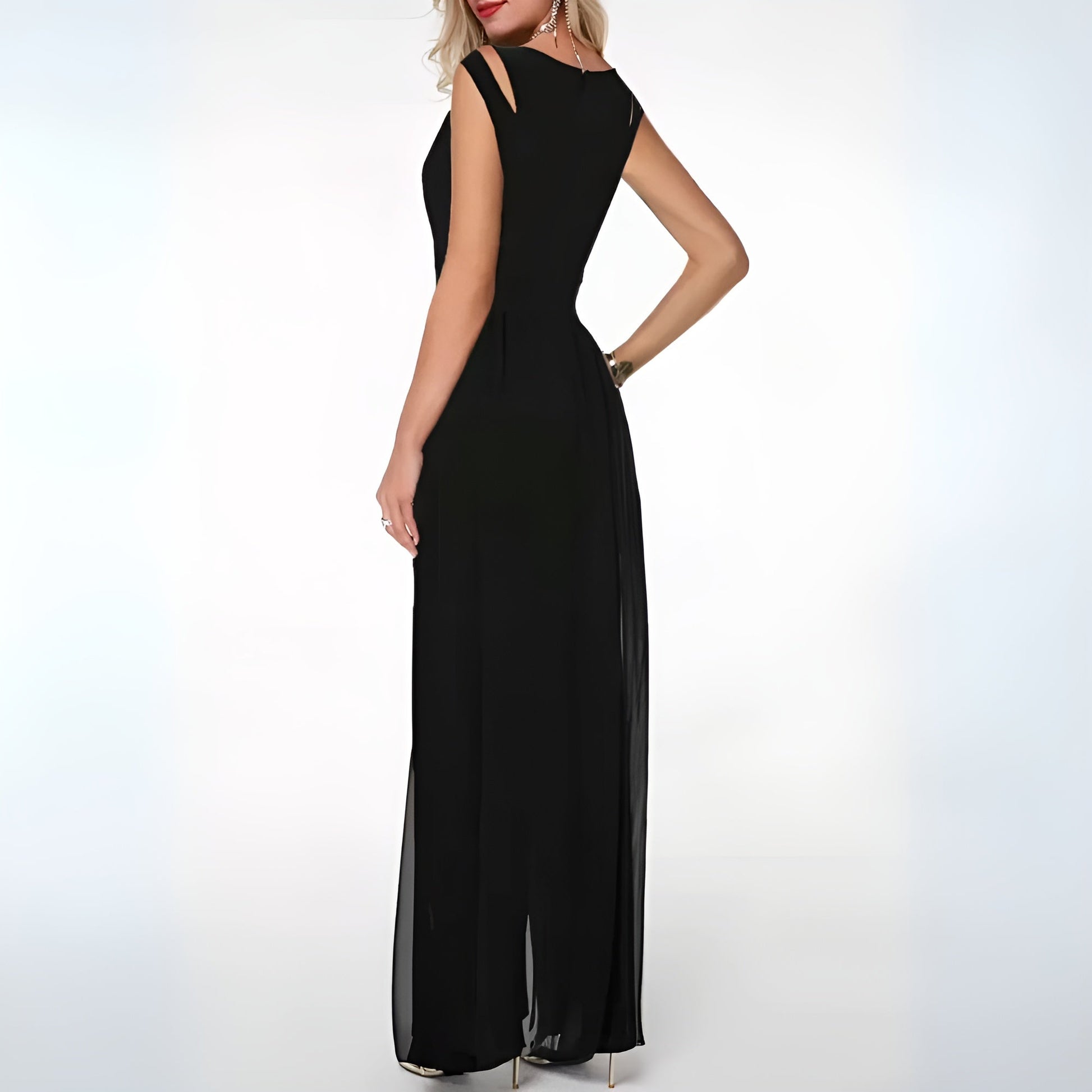 Elegant Dame Jumpsuit Til Sommer-2