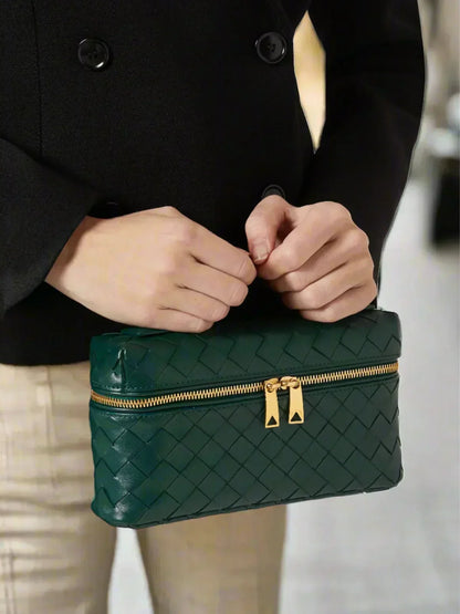 Elegant Flettet Håndtaske – Klassisk og Tidløs