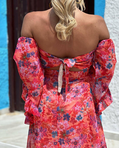 Elegant Strapless A-Line Kjole-4