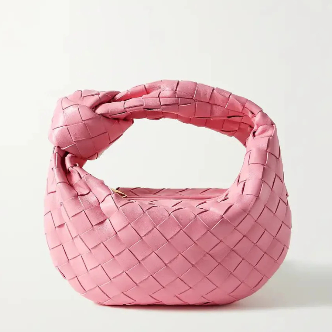 Dametaske – Strukturdesign – Knaphåndtag – Rummeligt interiør