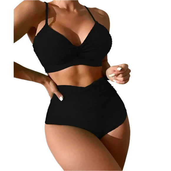 Kvinders bikini - kurveforbedring - åndbart stof - stilfuldt design