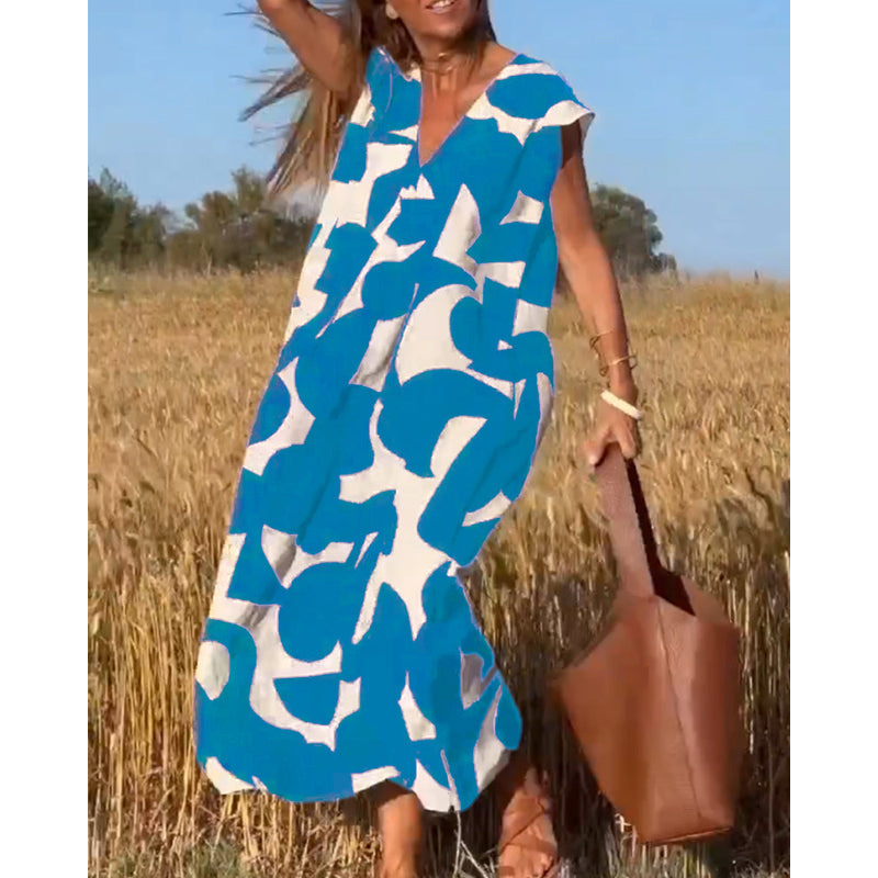 Kjole til kvinder – Elegant pasform – Blødt materiale – Alsidigt look