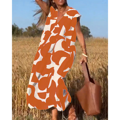 Kjole til kvinder – Elegant pasform – Blødt materiale – Alsidigt look